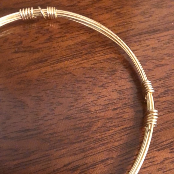 2. Bourbon & Bowties gold tone bangle bracelets - Picture 10 of 16